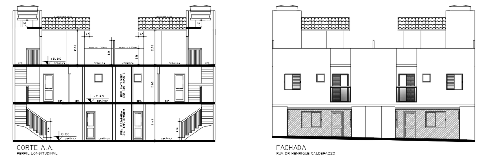 Fachada do Henrique Calderazzo em Santo André