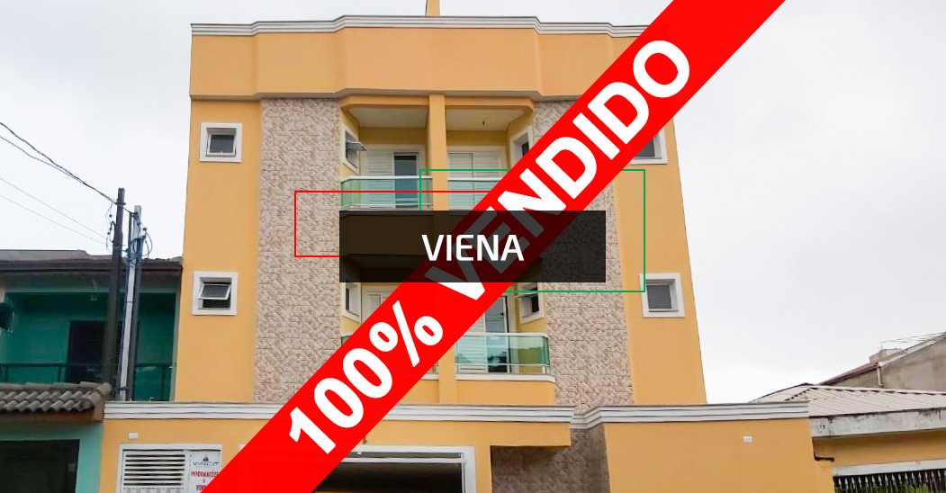 Fachada do Viena em Santo André